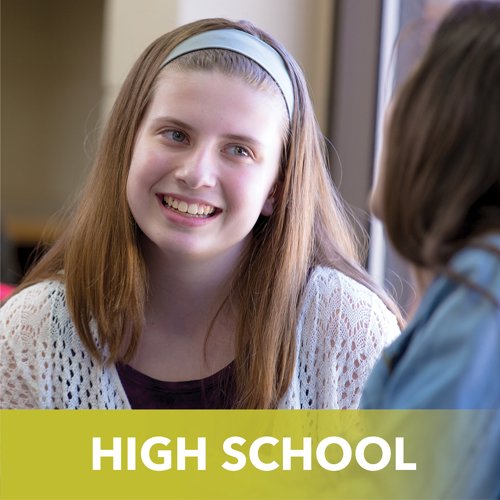 Text Reads "High School"