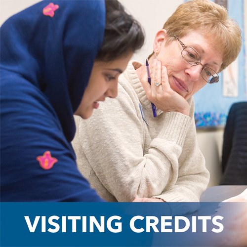 Text reads: "Visited Credits"