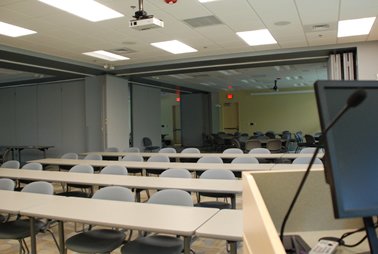 Conference Center Classroom Setup