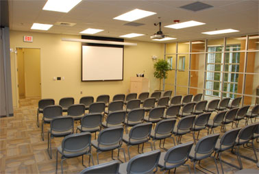 Conference Center Theater Setup