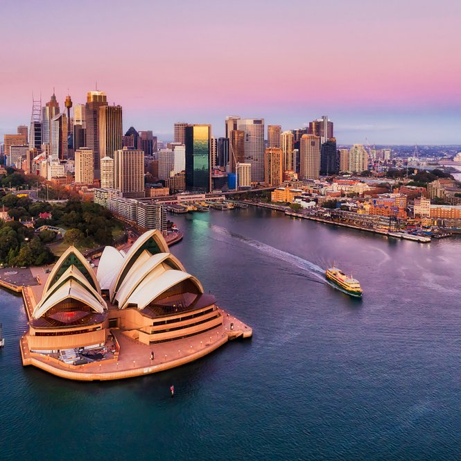 Australia Harbor with Opera House