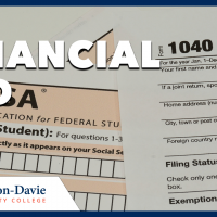 Text reads: "Financial Aid"