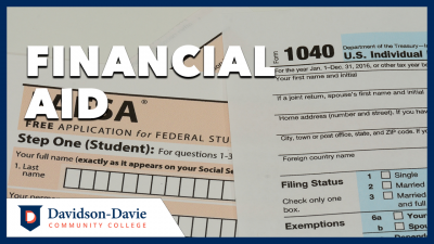 Text reads: "Financial Aid"