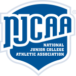 NJCAA Shield Logo. Text Reads: "National Junior College Athletic Association"