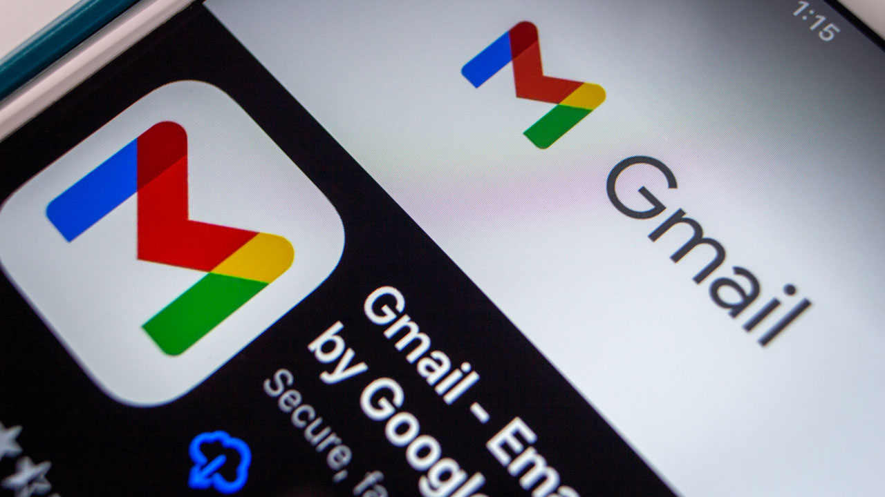 Gmail App Download Screen