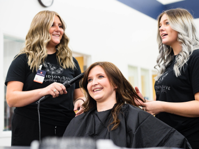 Cosmetology Students