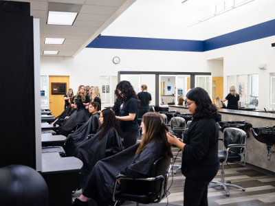 Cosmetology Students