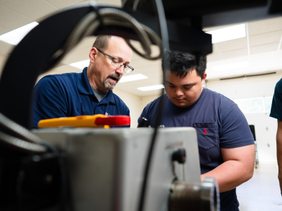 Industrial Systems Technology Student