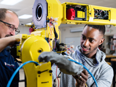 Industrial Systems Technology Student