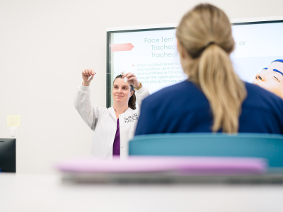 Nursing Students and Instructor