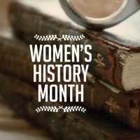 Text reads: "Women's History Month"