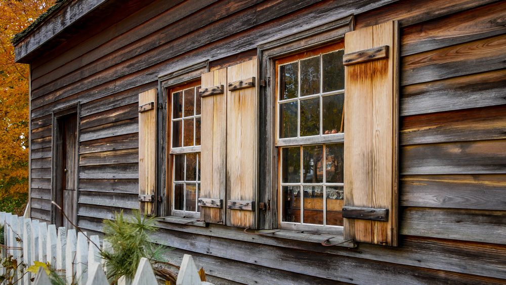 old building in Historic Old Salem, Winston Salem, NC
