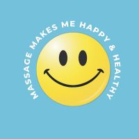 Logo for Massage Makes Me Happy & Healthy