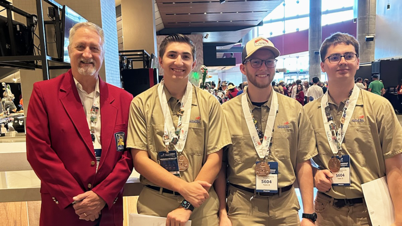 Davidson-Davie SkillsUSA Team.